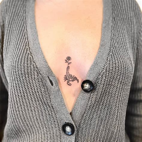 sternum tattoo between breast|70 Meaningful Sternum Tattoo Ideas